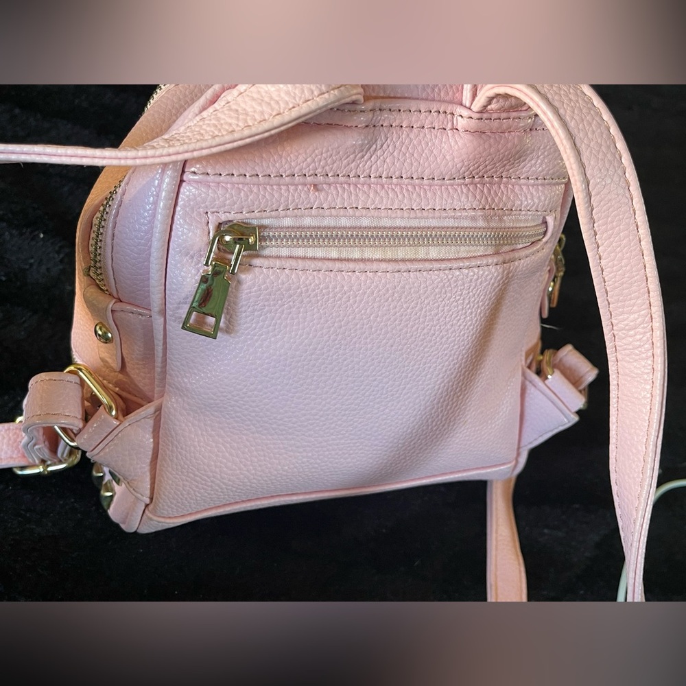 Micheal Kors Pink Leather Mini Backpack. - Picture 7 of 9